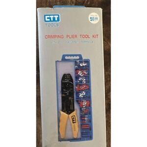 CTT Hand Crimp Tool Set | Wire Terminal Crimper CTT Brand New Extra Accessories